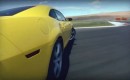 Yvan Muller, at work in the Chevy Camaro.