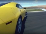Yvan Muller, at work in the Chevy Camaro.