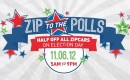 Zipcar's 'Zip to the Polls' promo for the 2012 election
