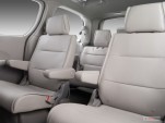 2007 Nissan Quest 4-door SE Rear Seats