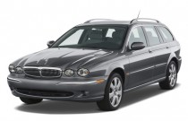 2008 Jaguar X-TYPE 4-door Wagon Angular Front Exterior View