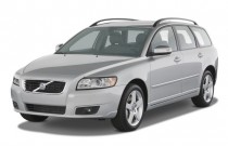 2009 Volvo V50 4-door Wagon 2.4L FWD Angular Front Exterior View