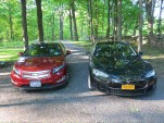 2011 Chevrolet Volt and 2013 Tesla Model S [photo: David Noland]
