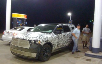 Exclusive Spy Photographs: 2011 Dodge Durango Test Vehicle!
