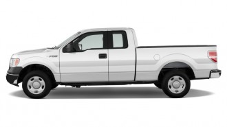 2012 Ford F-150 2WD SuperCab 163" XL Side Exterior View