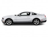 2012 Ford Mustang 2-door Coupe GT Premium Side Exterior View