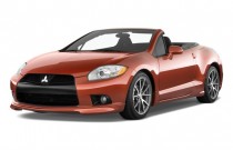 2012 Mitsubishi Eclipse 2-door Spyder Auto GT Angular Front Exterior View