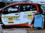 Daily Edition: Feb. 20, 2006 Mitsubishi i-MiEV electric minicar crash-tested by ADAC, December 2010, screen capture