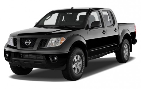 2012 Nissan Frontier 4WD Crew Cab SWB Auto PRO-4X Angular Front Exterior View