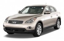 2013 Infiniti EX37 RWD 4-door Journey Angular Front Exterior View