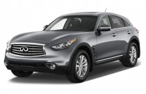 2013 Infiniti FX37 RWD 4-door Angular Front Exterior View