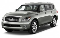 2013 Infiniti QX56 2WD 4-door Angular Front Exterior View