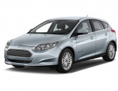 2014 Ford Focus Electric 5dr HB Angular Front Exterior View