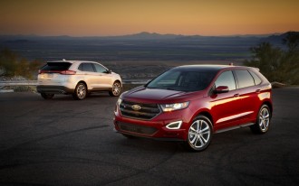 2015 Ford Edge Earns Mostly Good IIHS Scores, Five-Star NCAP Rating