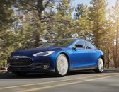 2015 Tesla Model S 70D in new Ocean Blue color