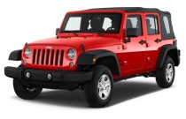 2016 Jeep Wrangler 2016 Jeep Wrangler Unlimited 4WD 4-door Sport Angular Front Exterior View