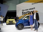 Five Questions: Smart CEO On U.S. Details, Fortwo Electric Drive 2016 Smart ForTwo and Smart ForFour (European models), global launch, Berlin, July 2014