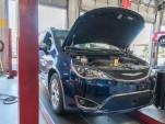 2017 Chrysler Pacifica long-term road test, first service stop