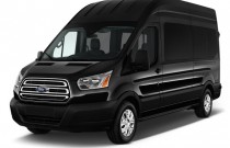 2017 Ford Transit Wagon T-350 148" High Roof XLT Sliding RH Dr Angular Front Exterior View