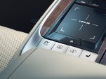 2018 Lexus LS center console with “EV MODE” button