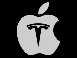 Apple-Tesla logo