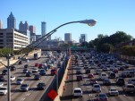 Traffic in Atlanta, Georgia during rush hour (via Wikimedia)