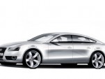 Audi A7 official preview sketch