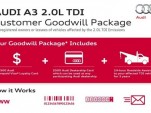 Audi Joins VW In Gift Card Goodwill Program, Admits To Illegal Software On 3.0-Liter Diesels Audi's Customer Goodwill Package