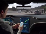 Behind the wheel of an autonomous car