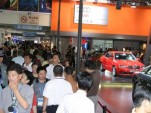 Beijing Motor Show crowds