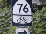 bike route (USBRS) sign