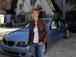 BMW Hydrogen 7 Hilary Swank