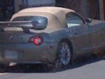 BMW Z4 with biplane rear wing, from BuggBlog