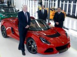 British politicians visit Lotus factory in Hethel, England