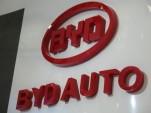 BYD, at Detroit auto show