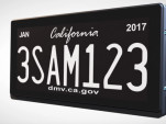 California digital license plate