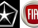 Chrysler and Fiat logos