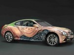 Cirque du Soleil-inspired Infiniti G37, painted by Heidi Taillefer