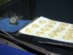 Cookies baking on the dashboard