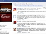 Facebook page for the Honda Accord Crosstour