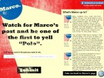 Facebook promo for Volkswagen's Marco Polo game