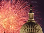 Fireworks at the U.S. Capitol, July 4, 2012
