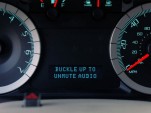 Ford MyKey Message Center-- Buckle Up
