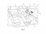 Ford removable steering wheel and pedals patent