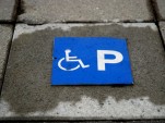 Handicapped parking sign (photo by Ane Cecilie Blicfheldt/norden.org)