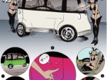 Concept Cars Get The Comic Book Treatment post thumbnail