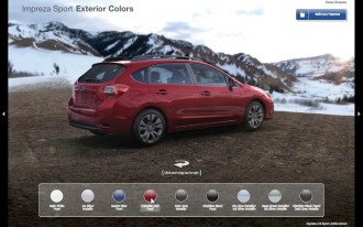 Subaru Launches Sleek, Interactive Brochures For 2012 Models