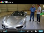 Video: Jay Leno's Guided Tour Of The Porsche 918 Spyder Jay Leno gets a tour of the Porsche 918 spyder