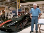 Jay Leno with his 2017 Ford GT