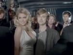 Kate Upton & Sebastian Beacon in a 2013 Super Bowl ad for the Mercedes-Benz CLA class